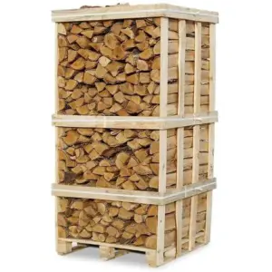 Brennholz – Eichenholzscheite 30 cm, 1 Palette = 3 Raummeter
