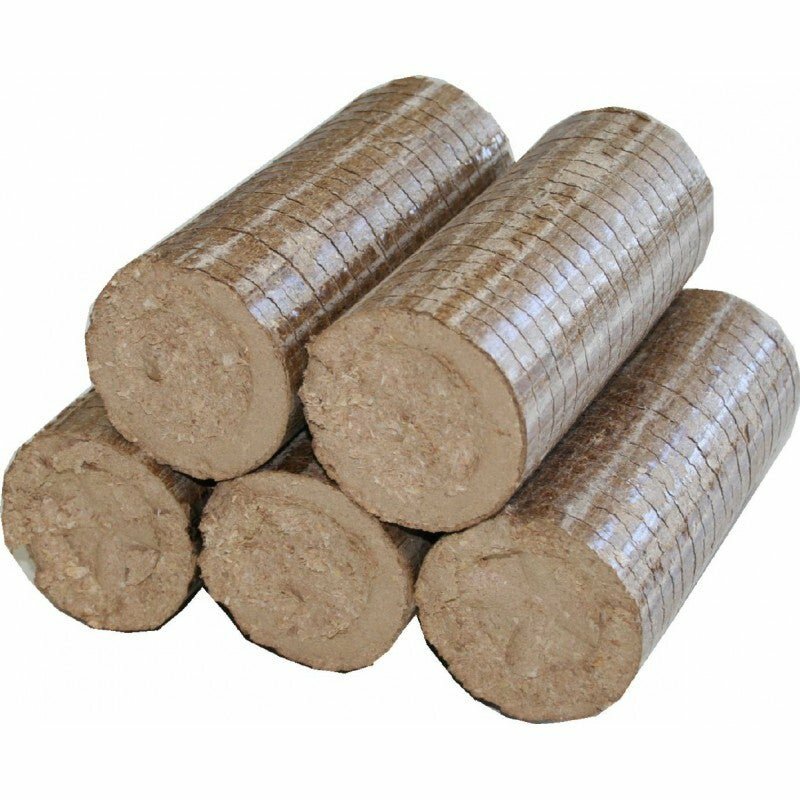Brennholzbriketts