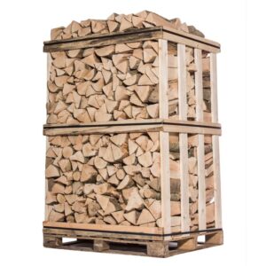 Premium Brennholz 50 cm – verpackt auf Palette mit 2 m³ / 2,5 Raummetern
