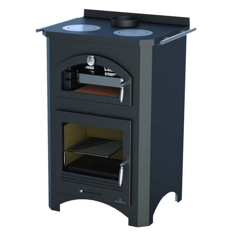 BRONPI Monza – 14 kW Holzofen mit Backofen – Bild 5