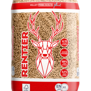 RENTIER Holzpellets – Palette mit 70 Säcken à 15 kg